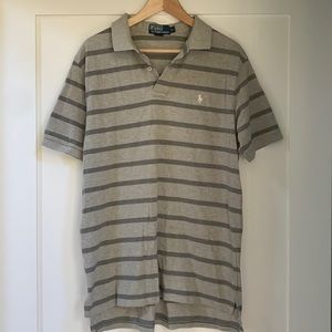 Polo Short sleeve collar golf shirt L